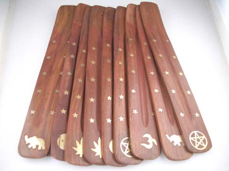 Ashcatcher Wood Brass Inlay 10pcs