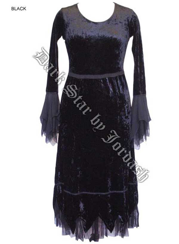 Dark Star DS/DR/1709 Velvet Dress