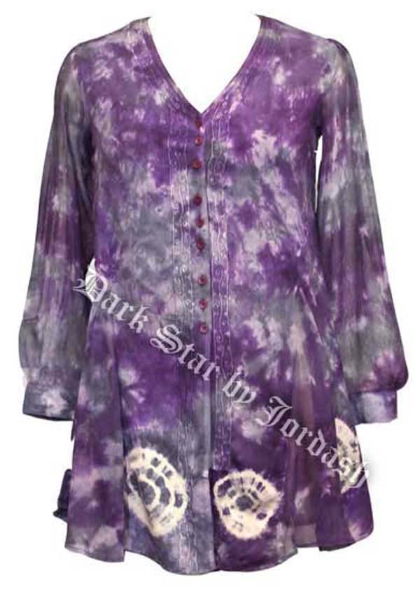 JORDASH LARGE SIZE EMBROIDERED BLOUSE JD/BL/16