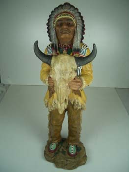 Indian Holding Buffalo 21 Inch