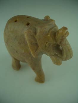 Soapstone Elephant 2 Inch 6pcs