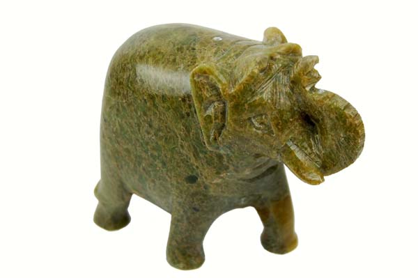Soapstone Elephant 10cm