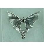 Pendant Silver Bat Large