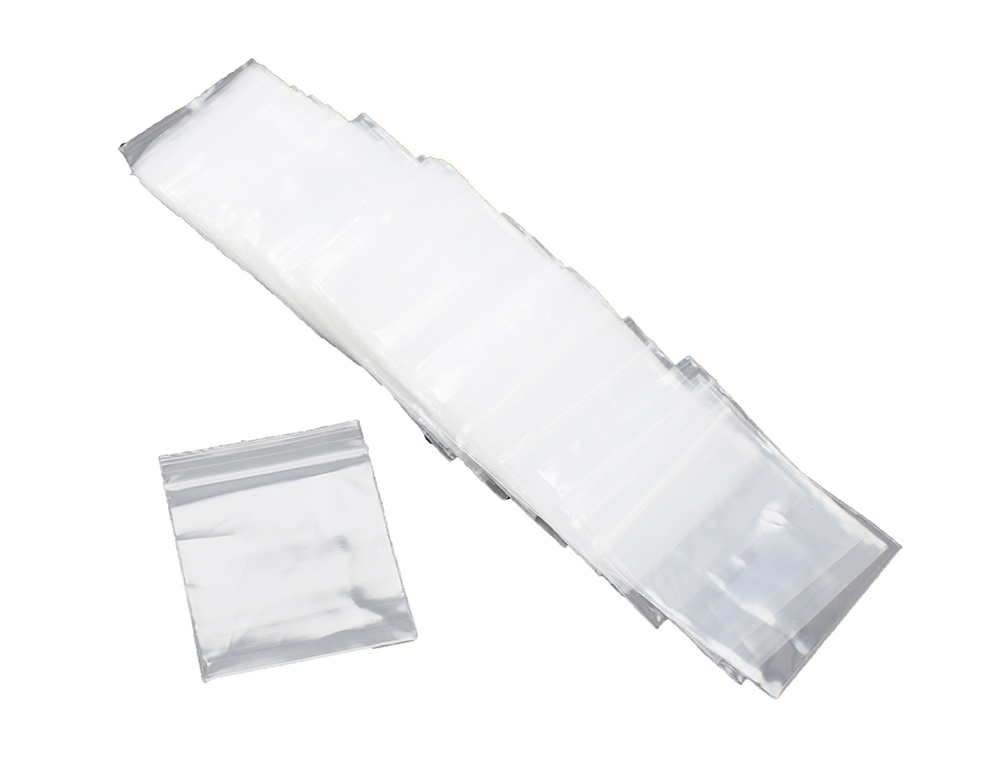 Display Plastic Poly Bags 5x6cm 100 Pcs Per Packet 5packs