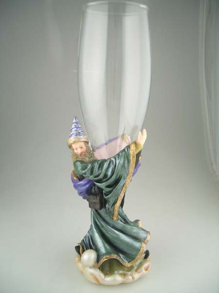Wizard Wine Glass Purple