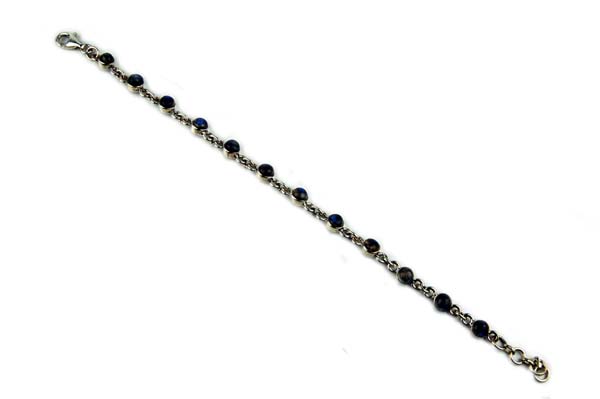 Silver Bracelet Stone 925 Sterling