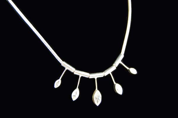 Necklace Silver Stone