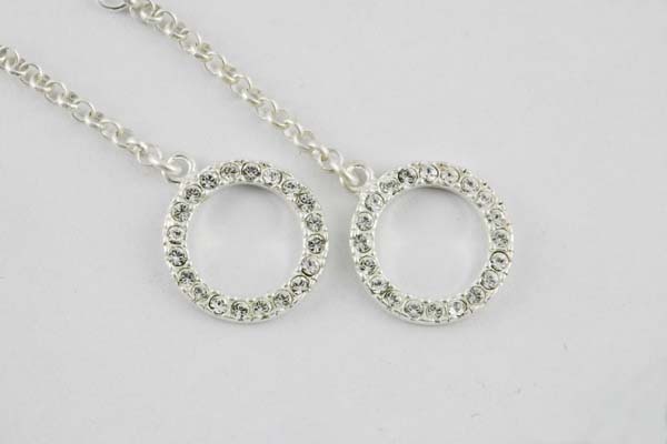 Silver Earring Circle Medium