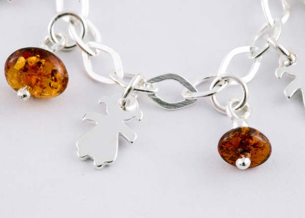 Amber Bracelet Charm