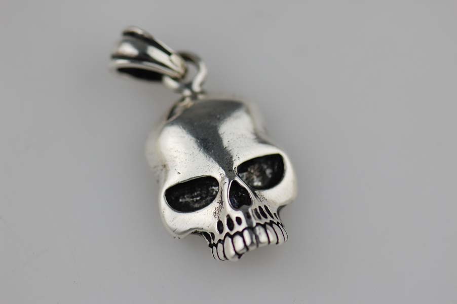 Silver Pendant Skull 925 Sterling