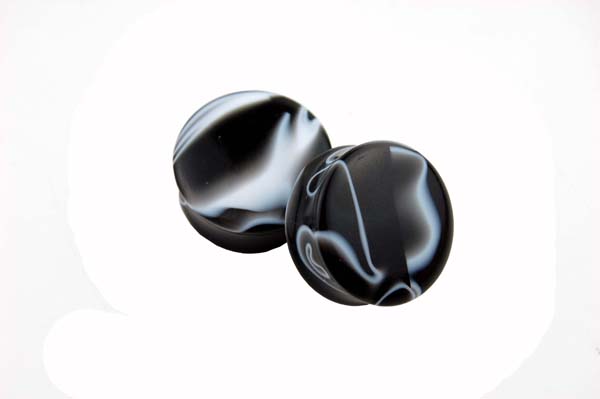 Body Piercing Plug Acrylic 14mm 2pcs