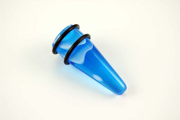 Body Piercing Expander Light Blue 20mm