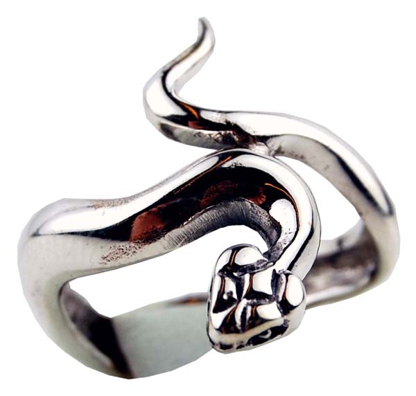 RING SILVER SNAKE