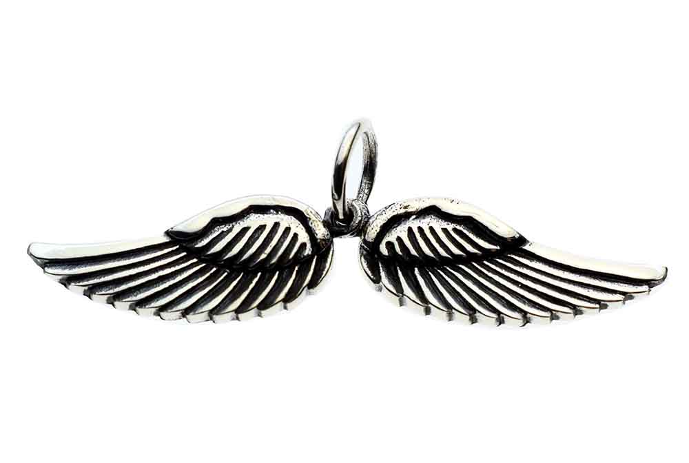 PENDANT SILVER ANGEL WINGS