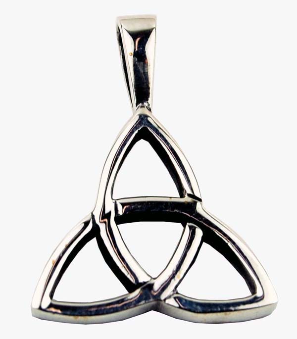 Pendant Silver Celtic Triangle