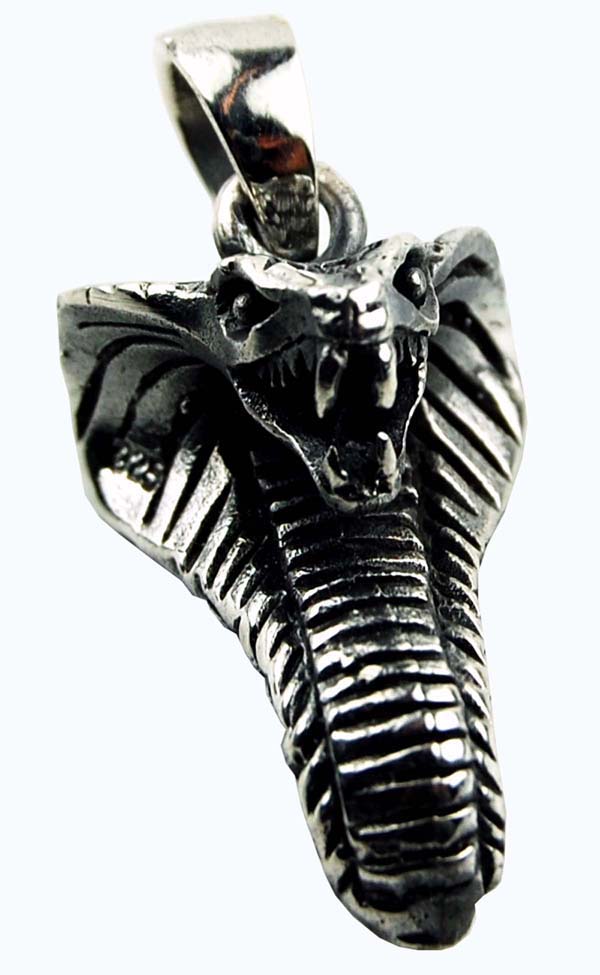 Pendant Silver Cobra