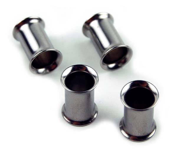 Body Piercing Tunnel Steel 6mm 4pcs