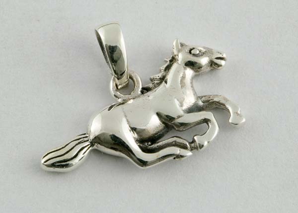Silver Pendant Horse 925 Sterling
