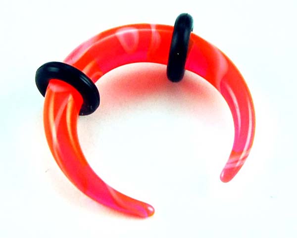 Body Piercing Claw Orange 4mm 2pcs