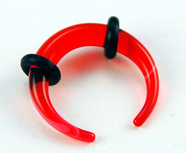 Body Piercing Claw Red 4mm 2pcs