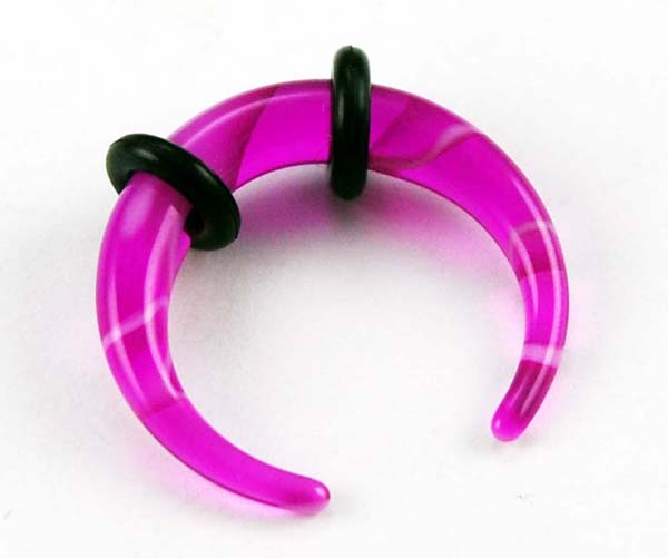 Body Piercing Claw Purple 4mm 2pcs