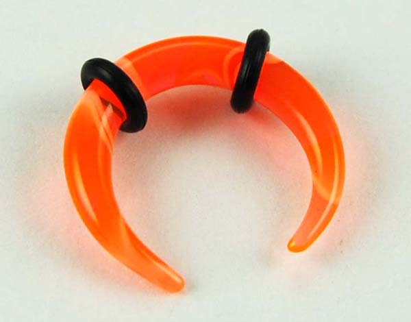 Body Piercing Stretcher Claw Orange 3mm 3pcs In A Pack