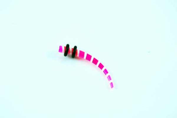 Body Piercing Stretcher Curved 4mm Pink 2pcs In A Pack