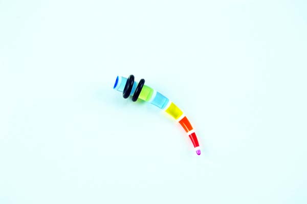 Body Piercing Stretcher Curved 5mm Multi 2pcs