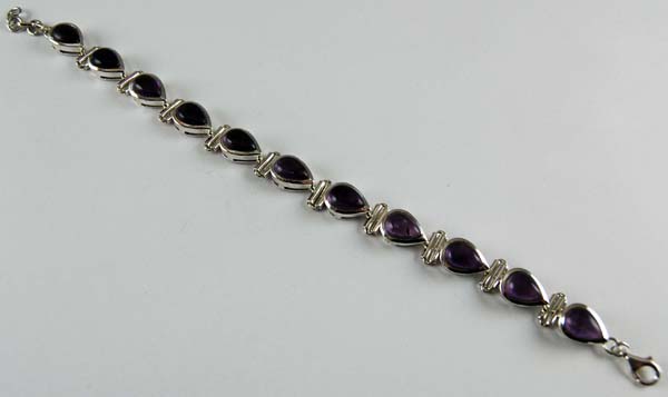 Bracelet Silver Amethyst
