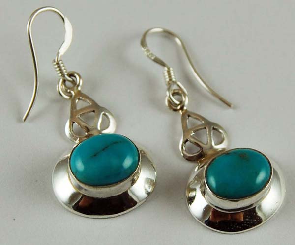 Earring Silver Turquoise