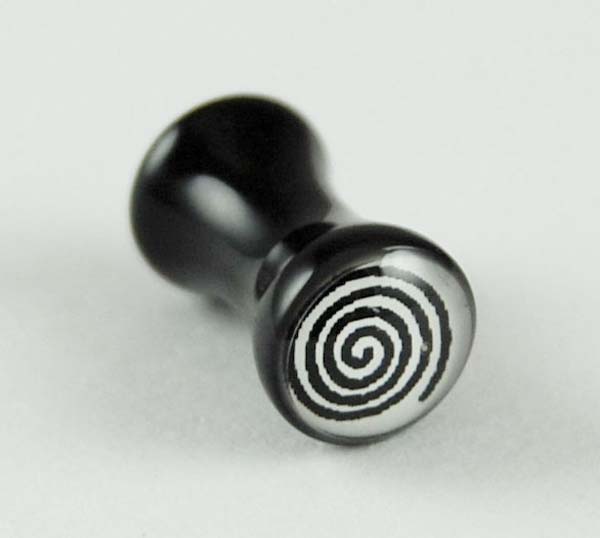 Body Piercing Plug 4mm Spiral
