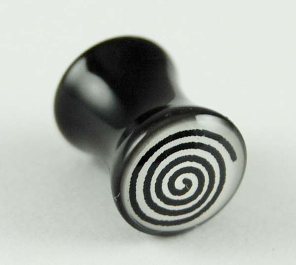 Body Piercing Plug 6mm Spiral