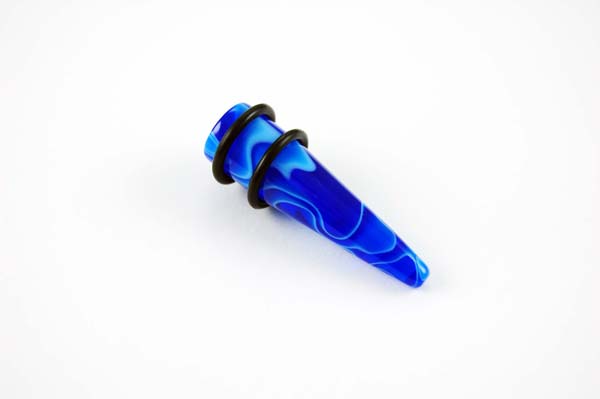 Body Piercing Expander 14mm Blue