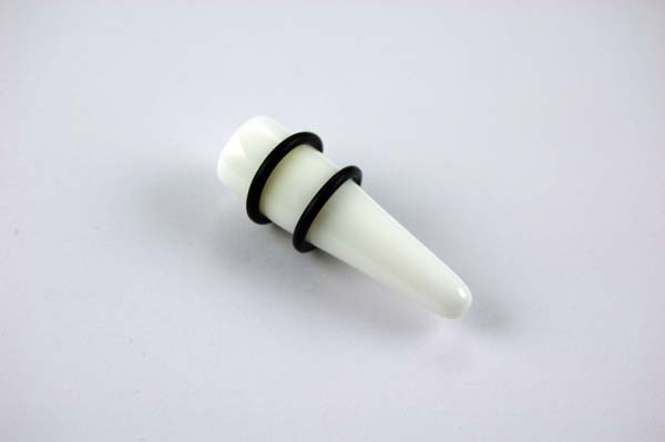 Body Piercing Expander 14mm White