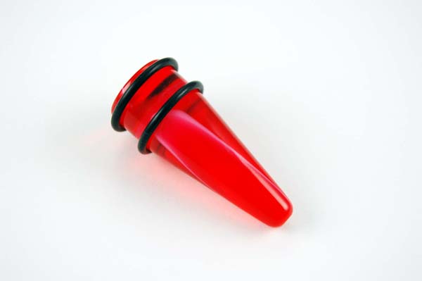 Body Piercing Expander 20mm Red