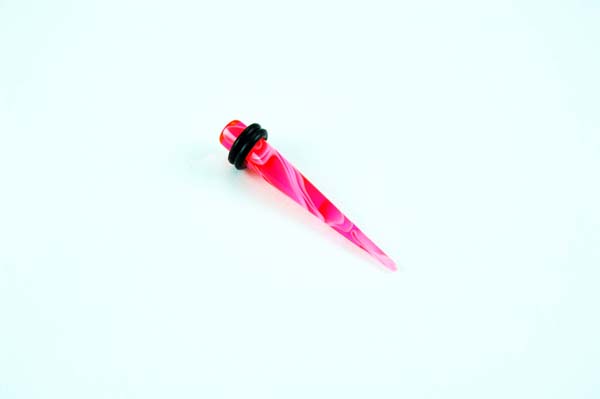 Body Piercing Stretcher Straight 6mm Pink2pcs In A Pack