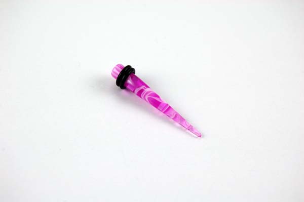 Body Piercing Stretcher Straight 6mm Purple2pcs In A Pack