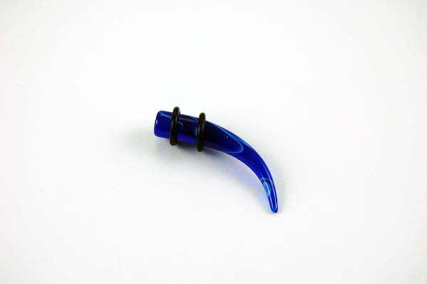Body Piercing Stretcher Curved Blue 8mm 2pcs In A Pack