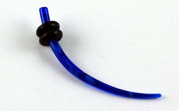 Body Piercing Pack Of 5 Stretchers Curved Asst Colours Marble 2m