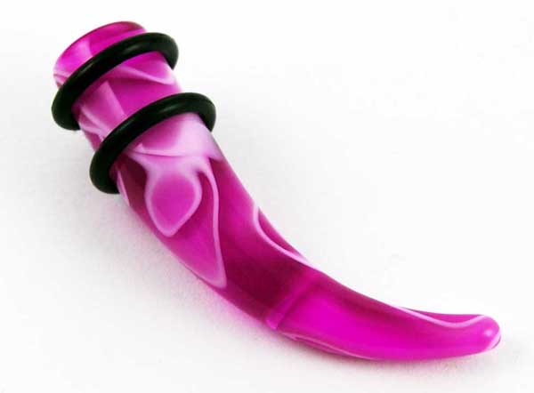 Body Piercing Stretcher Curved Purple 10mm