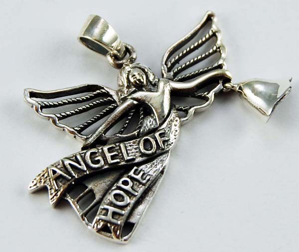 Pendant Silver Angel Of Hope
