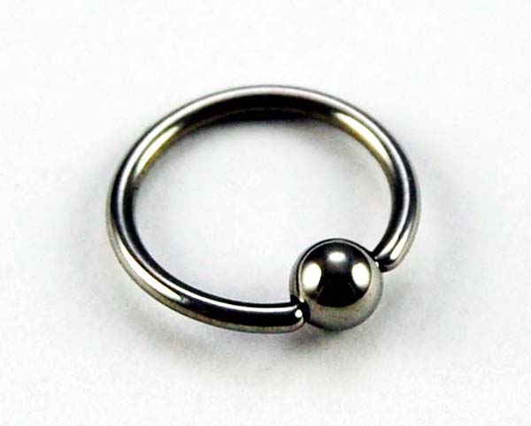 Body Piercing Bcr Metal 5pcs 4x10x1.2mm