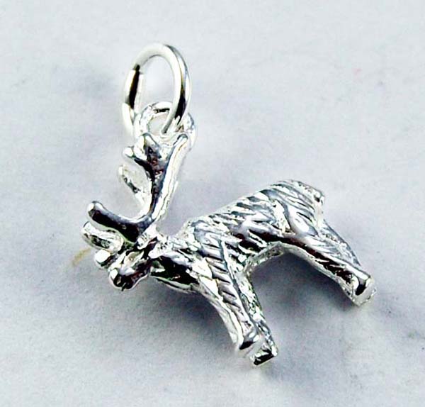 Pendant Silver Moose