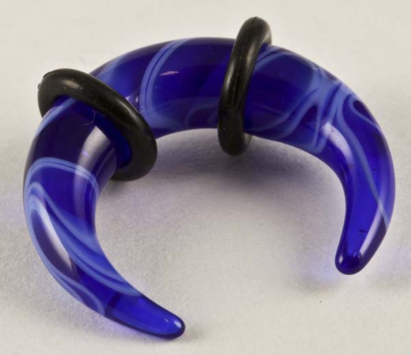 Body Piercing Claw Blue 6mm 2pcs
