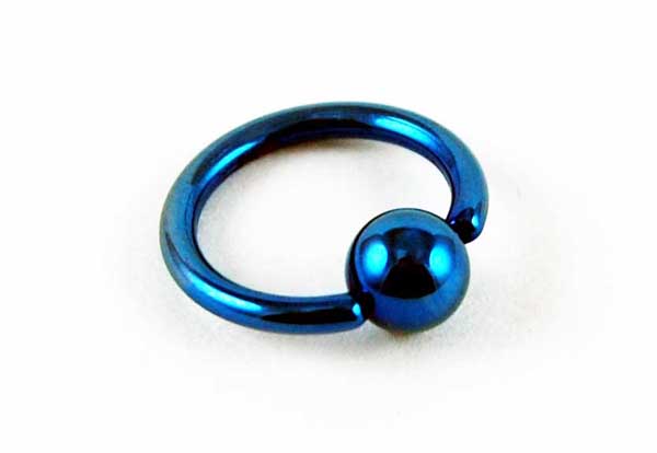 Body Piercing Bcr Blue 5x10x1.6mm