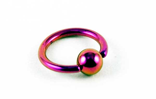 Body Piercing Bcr Purple 5x10x1.6mm 2pcs