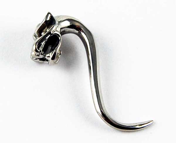 Body Piercing Banana Bar Dragon Steel 3mm