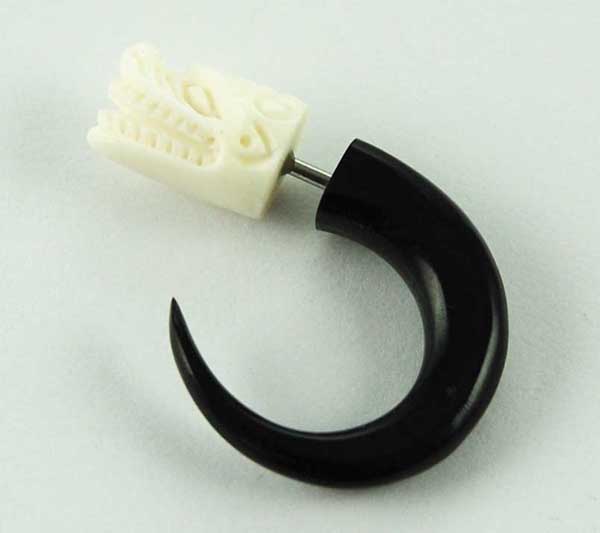 Body Piercing Expander Bone Dragon Head Fake