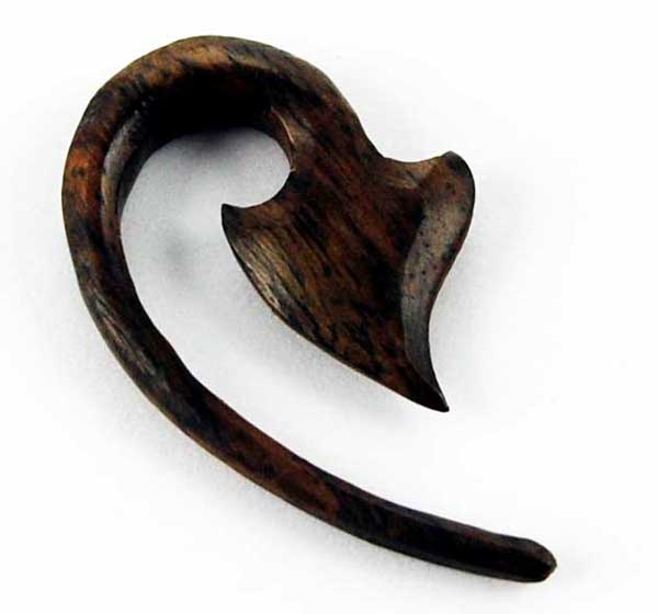 Body Piercing Expander Wood Tail 4mm