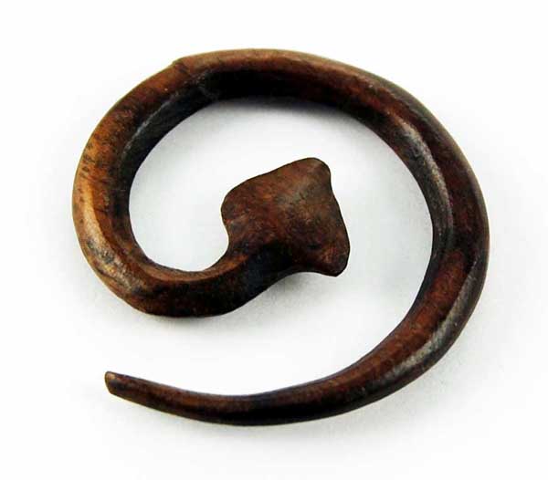 Body Piercing Expander Wood Tail 4mm